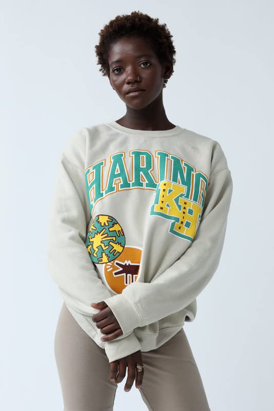 Keith Haring Collegiate Varsity Lettering Sweatshirt