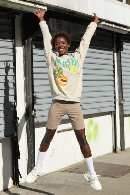 Keith Haring Collegiate Varsity Lettering Sweatshirt