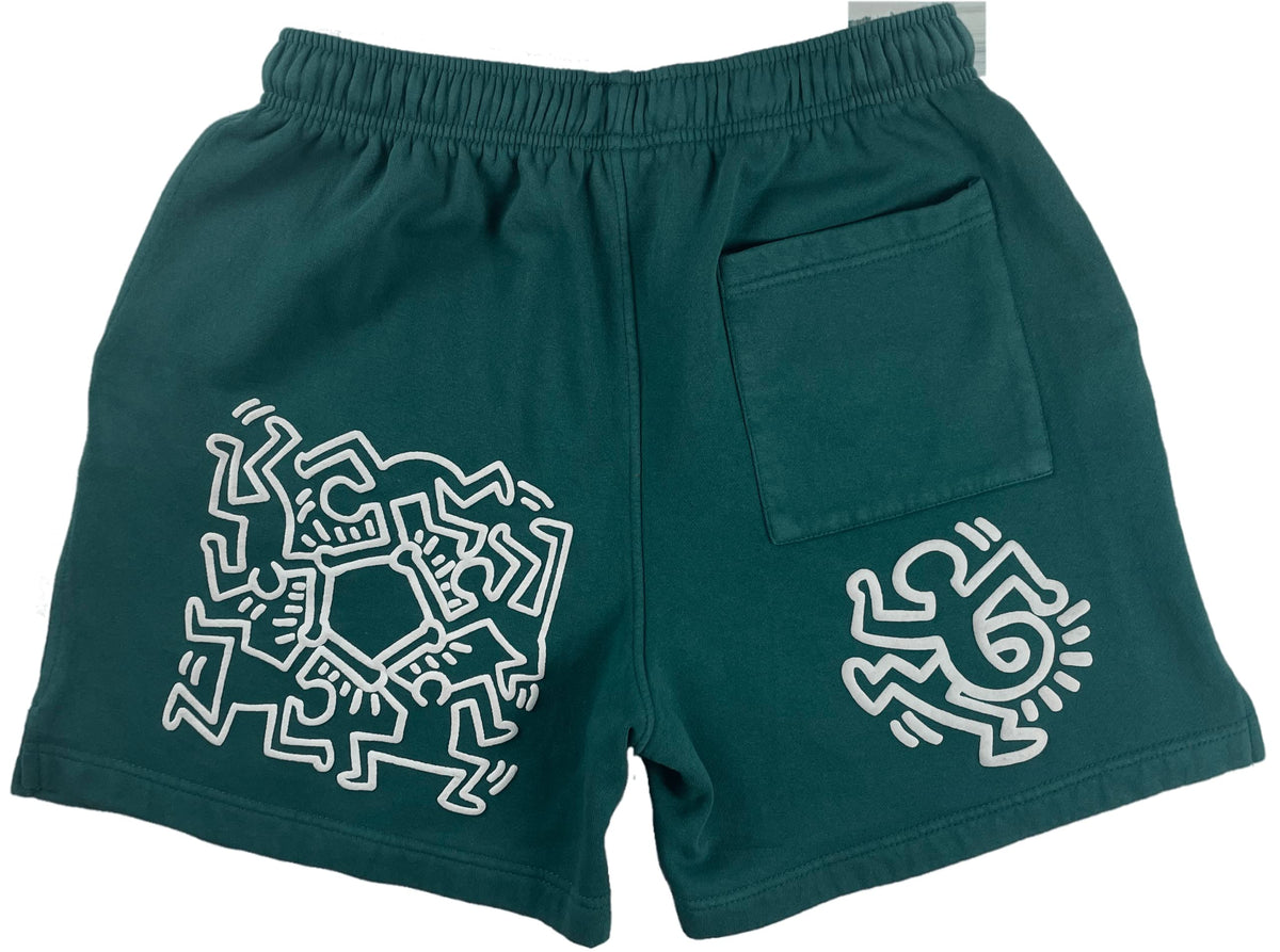 Keith Haring Figures & Heart Lounge Shorts