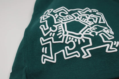 Keith Haring Figures & Heart Lounge Shorts