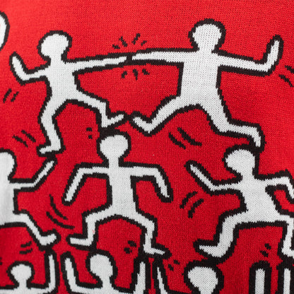 Keith Haring Human Pyramid Sweater