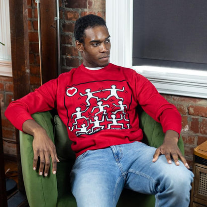 Keith Haring Human Pyramid Sweater