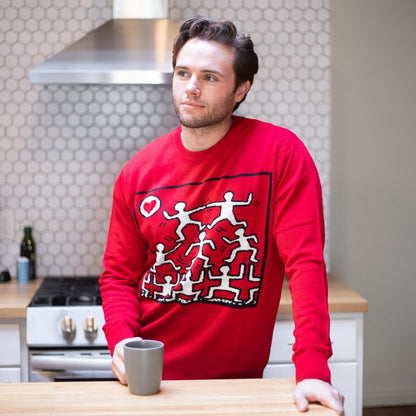 Keith Haring Human Pyramid Sweater