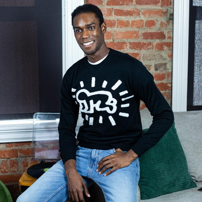 Keith Haring Radiant Baby Crawling Sweater