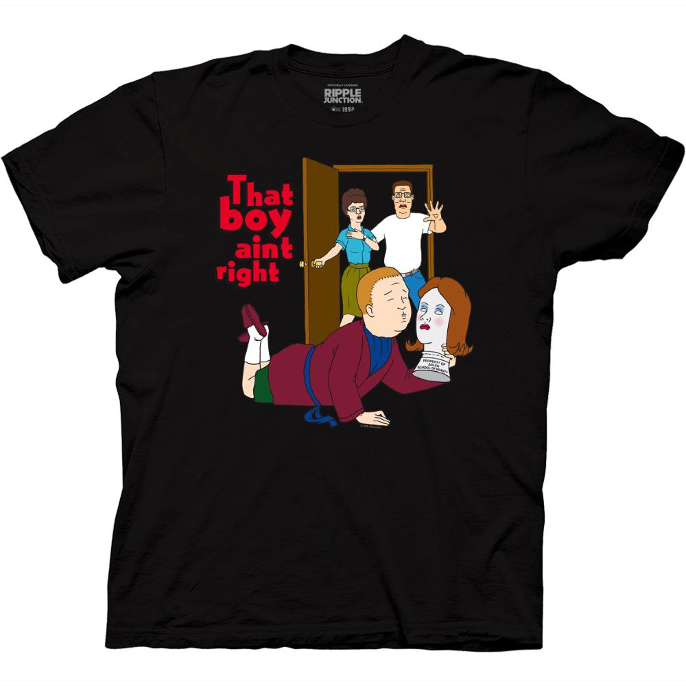 Front of shirt