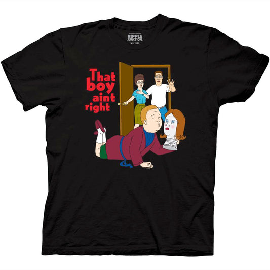 Front of shirt