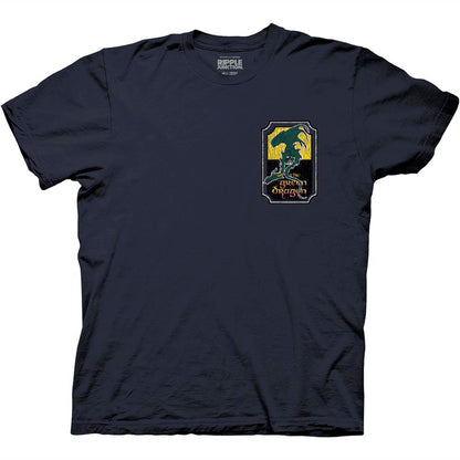 Lord of the Rings The Green Dragon Shire Map T-Shirt