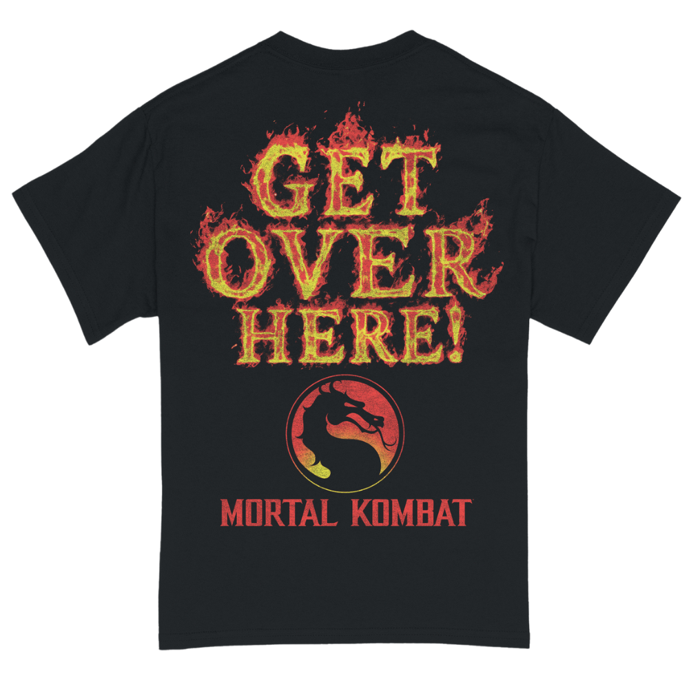 Mortal Kombat Scorpion Get Over Here T-Shirt