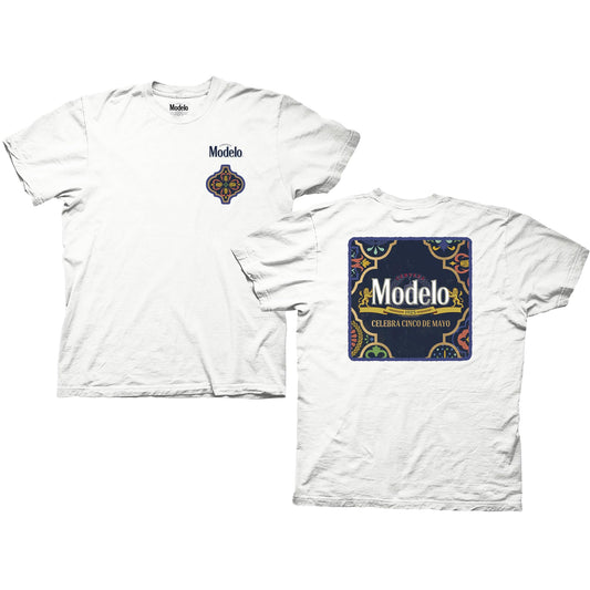 Modelo Mosaic Tile Cinco de Mayo T-Shirt