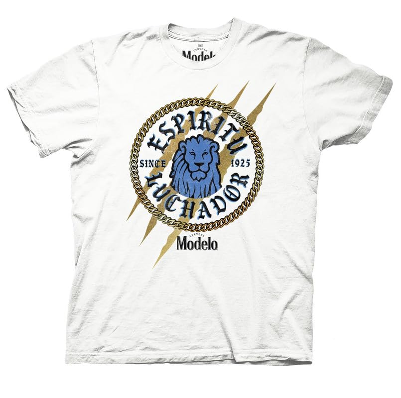 Modelo Special Edition Gold Shimmer Espiritu Luchador Lion T-Shirt