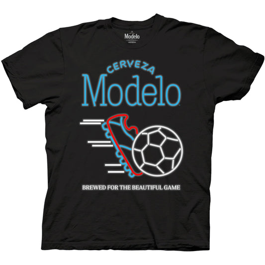 Modelo The Beautiful Game Neon Soccer T-Shirt