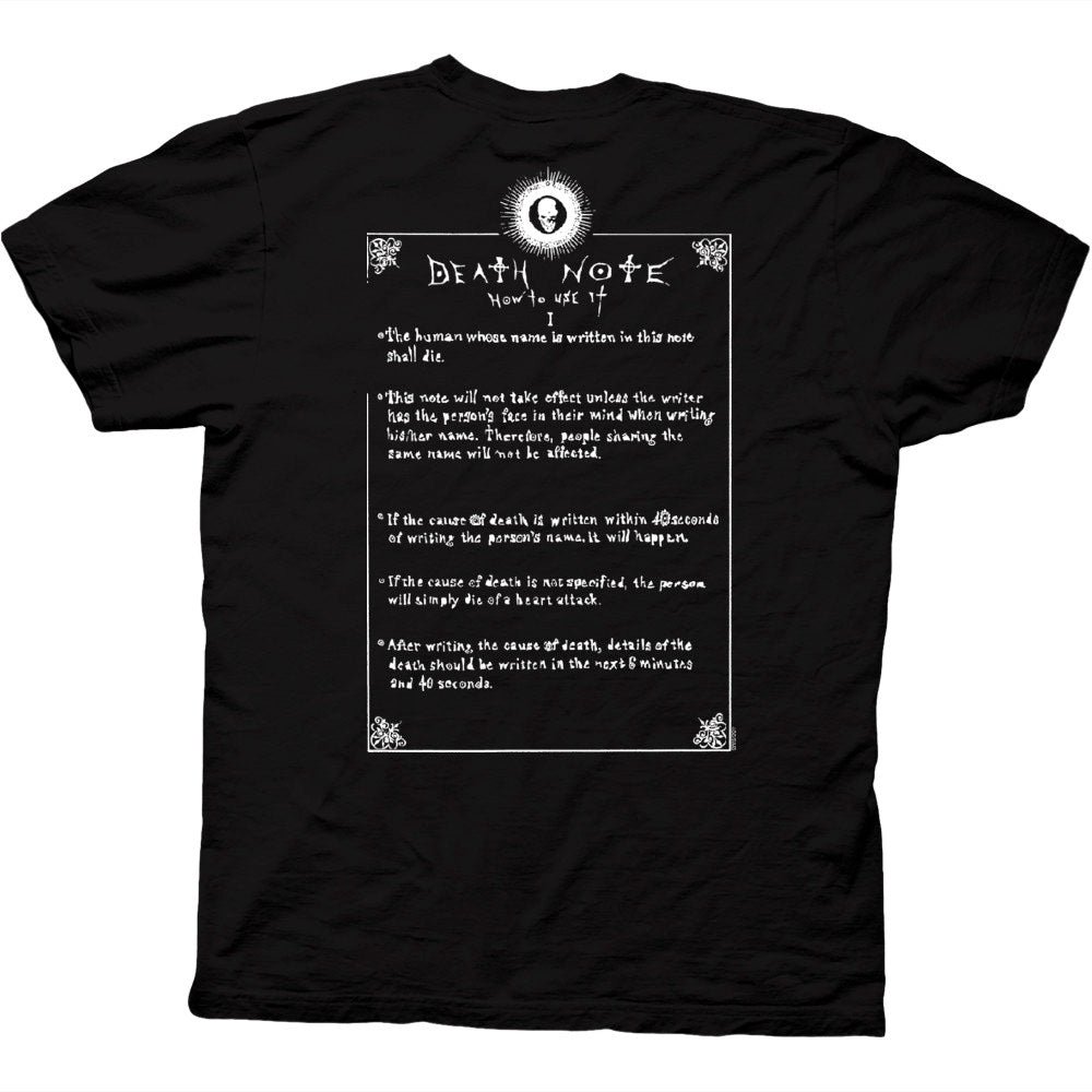 Back of shirt