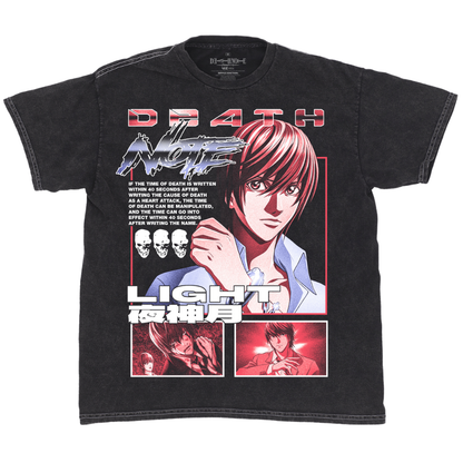 Death Note Light Magazine Cover T-Shirt