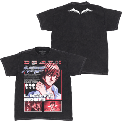 Death Note Light Magazine Cover T-Shirt