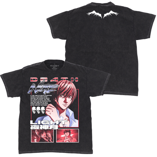 Death Note Light Magazine Cover T-Shirt