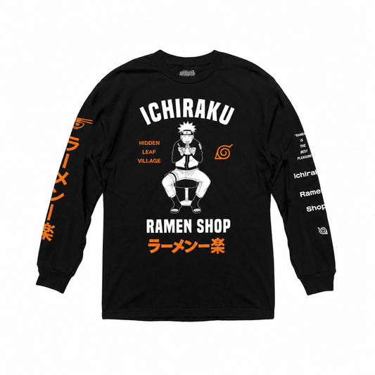 Naruto Shippuden Ichiraku Ramen Shop Long Sleeve T-Shirt