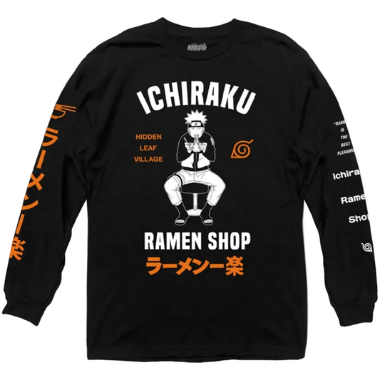 Naruto Shippuden Ichiraku Ramen Shop Long Sleeve T-Shirt