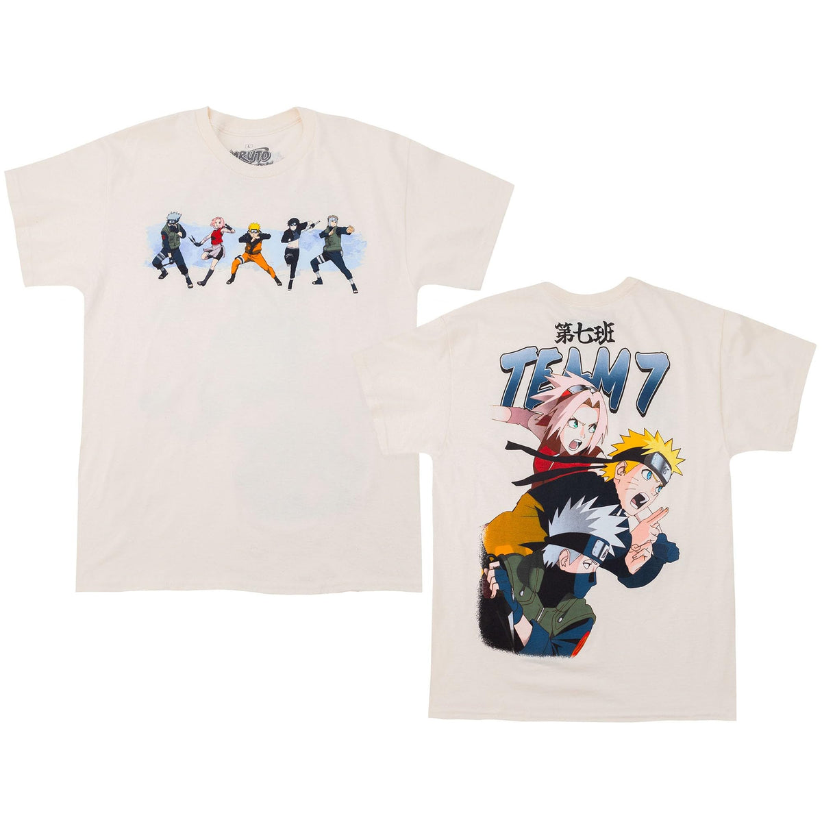 Naruto Shippuden Team 7 Poses T-Shirt