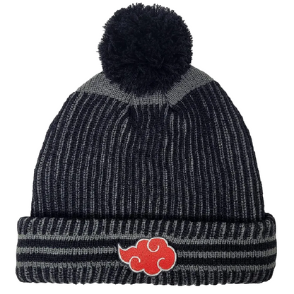 Naruto Shippuden Akatsuki Cloud Embroidered Beanie