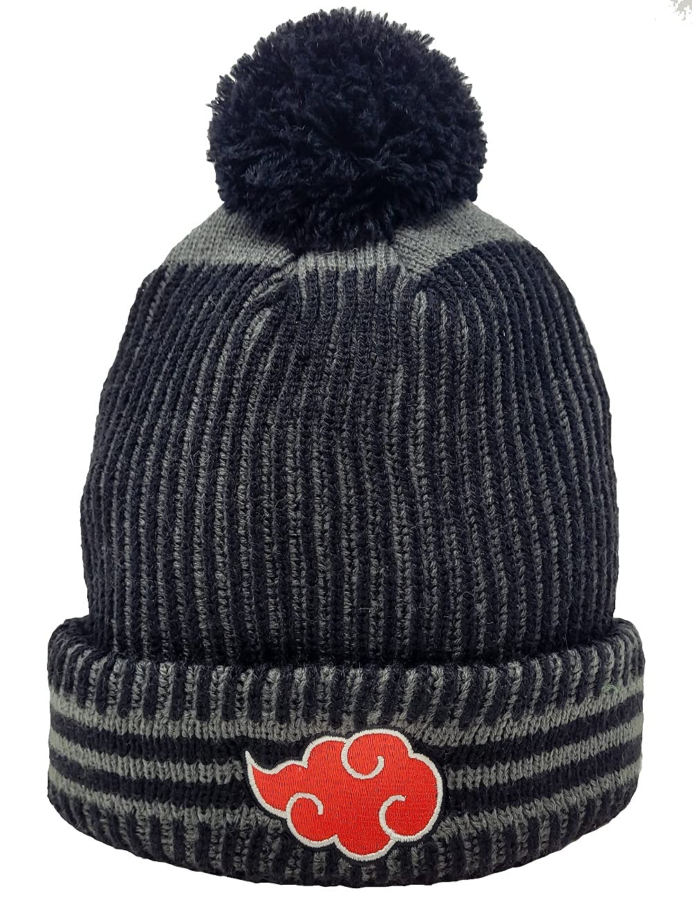 Naruto Shippuden Akatsuki Cloud Embroidered Beanie
