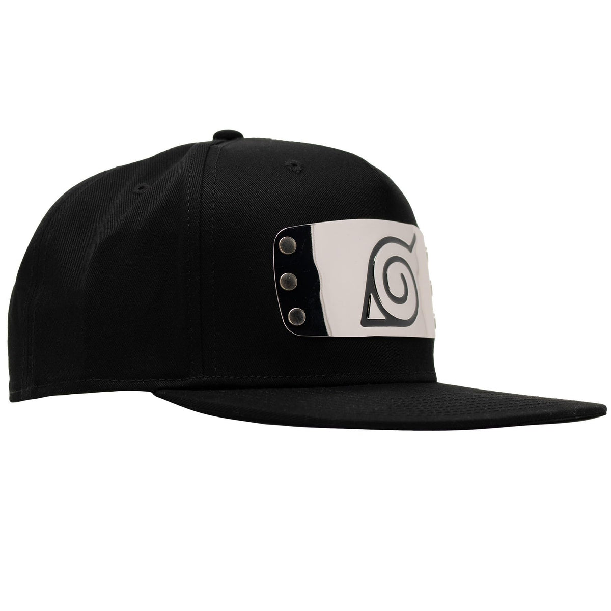 Naruto Shippuden Metal Plate Hidden Leaf Village Snapback Hat