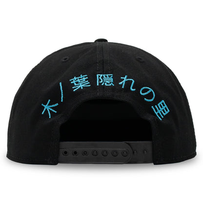 Naruto Shippuden Hidden Leaf Village & Kanji Snapback Hat
