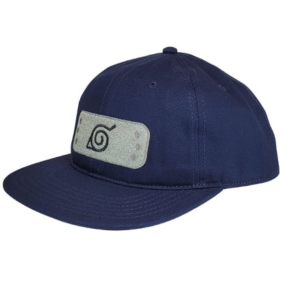 Naruto Shippuden Lurex Faux Plate Snapback Hat