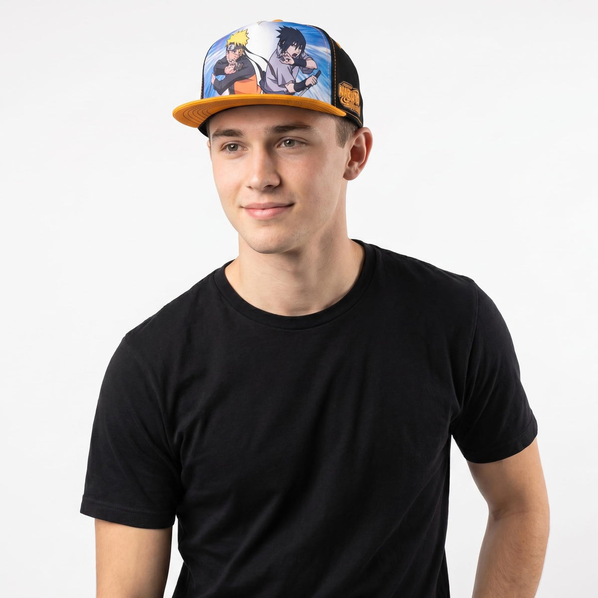 Naruto Shippuden Naruto & Sasuke Snapback Hat