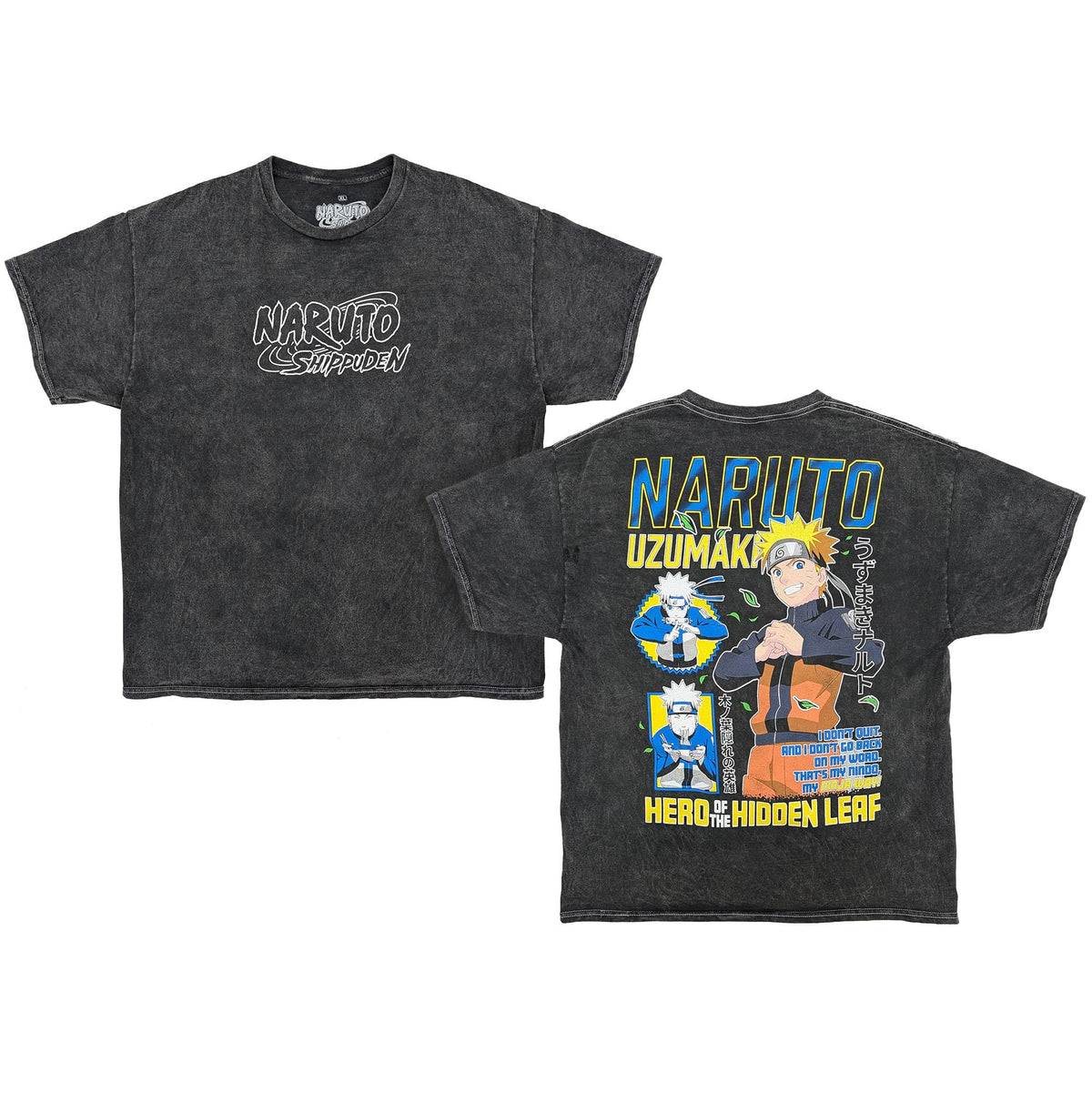 Naruto Shippuden Manga-Zine Hero of Hidden Leaf T-Shirt