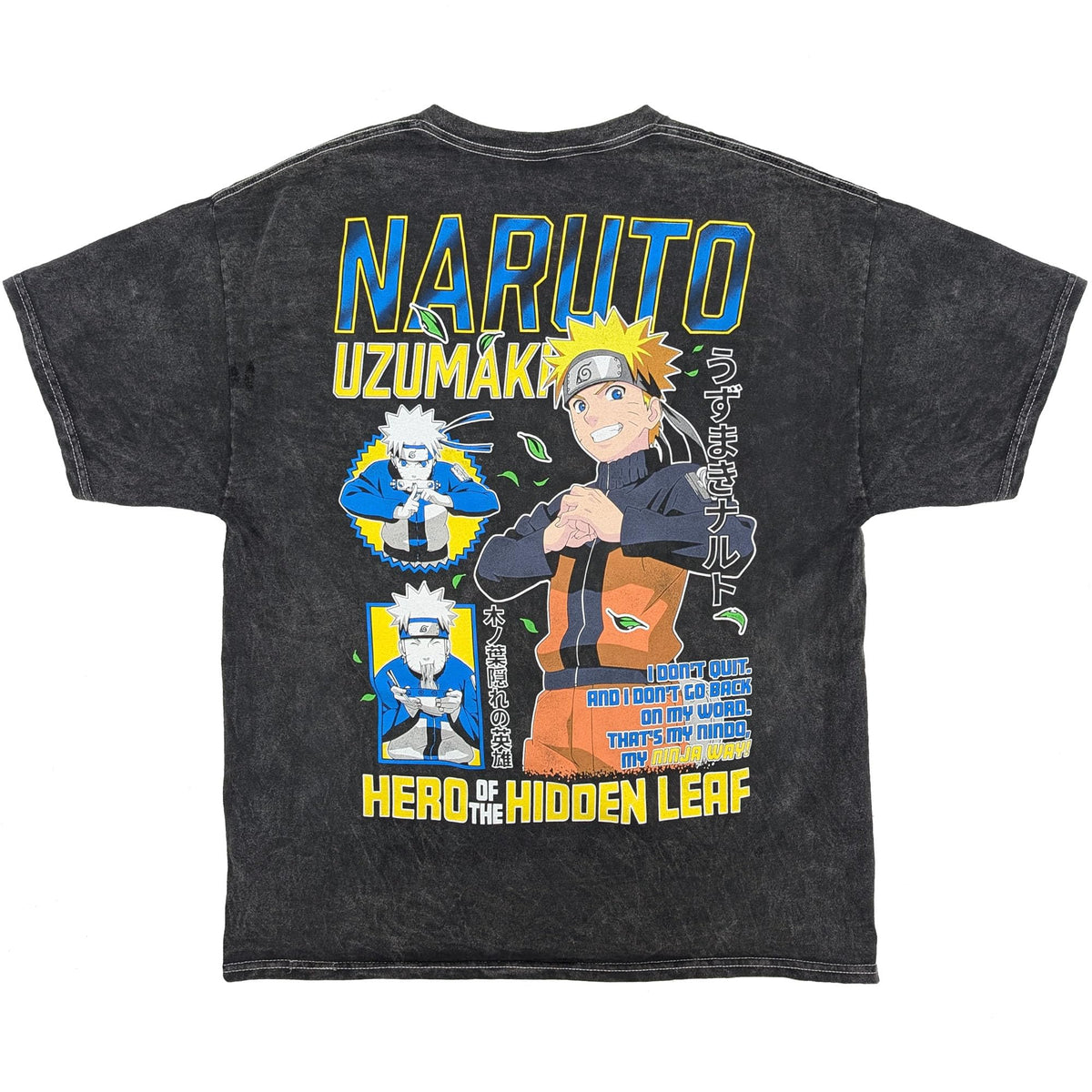 Naruto Shippuden Manga-Zine Hero of Hidden Leaf T-Shirt