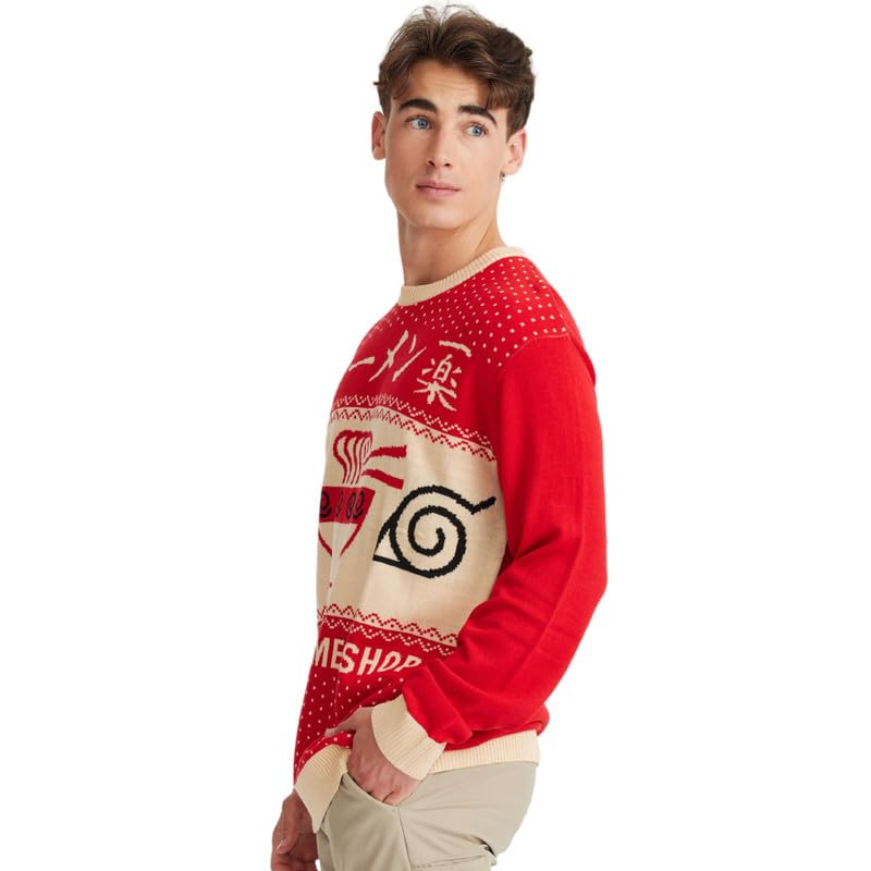 Naruto Shippuden Ichiraku Ramen Shop Bowl Sweater
