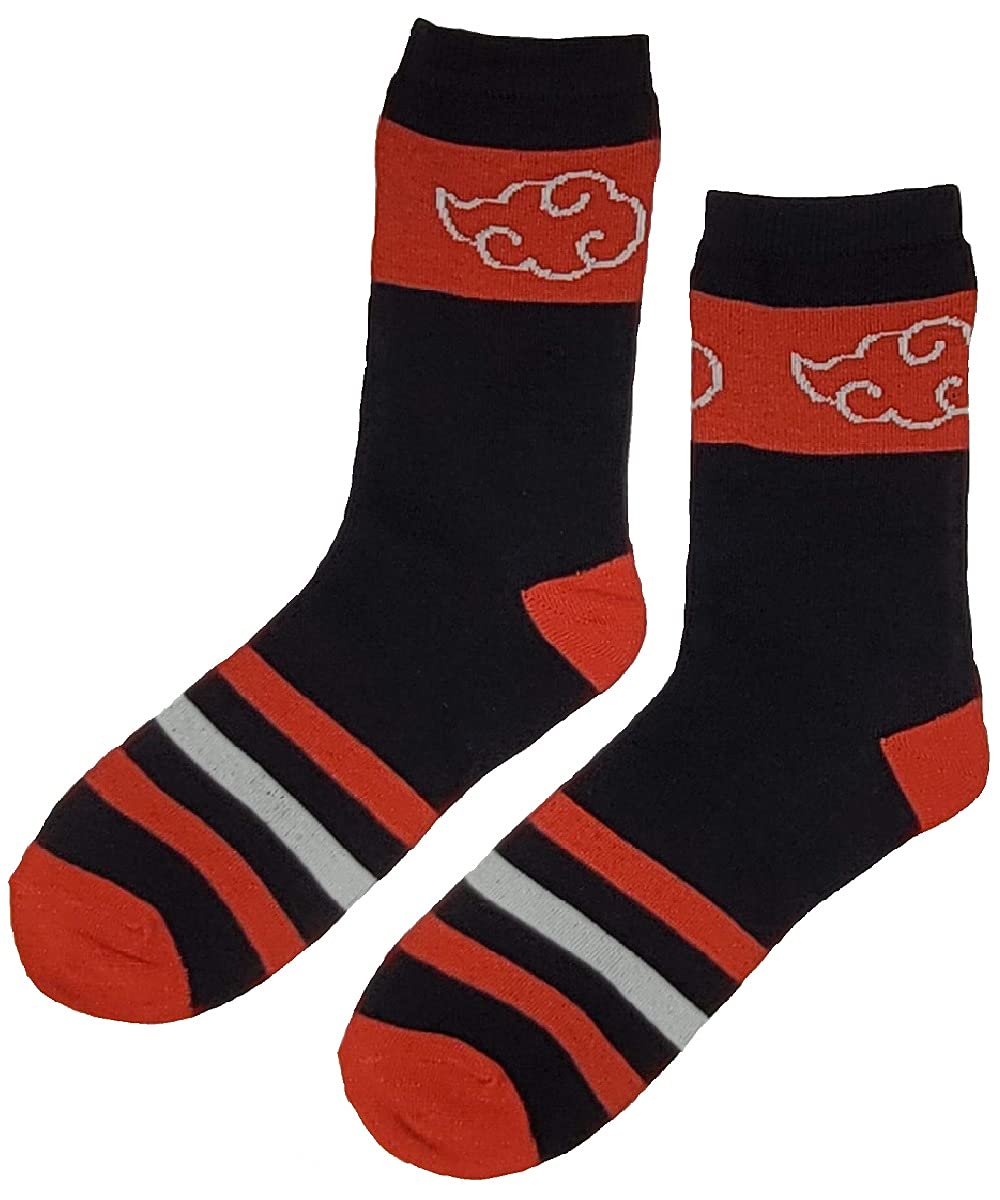 Naruto Shippuden Symbols 2-Pack Crew Socks