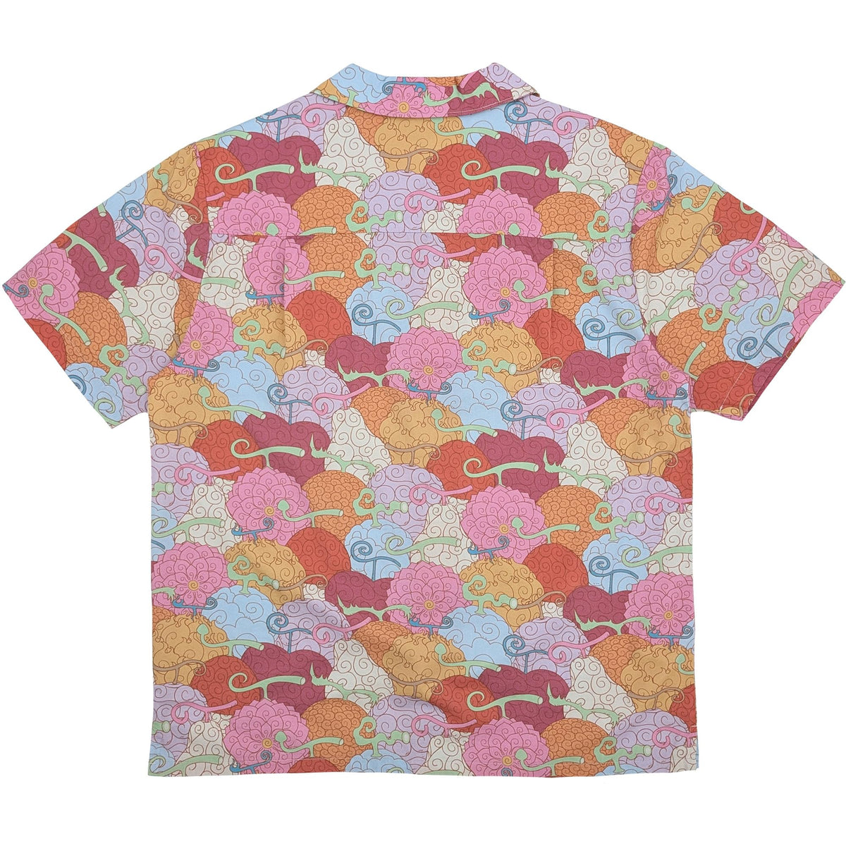 One Piece Devil Fruit Camp Collar Button Up