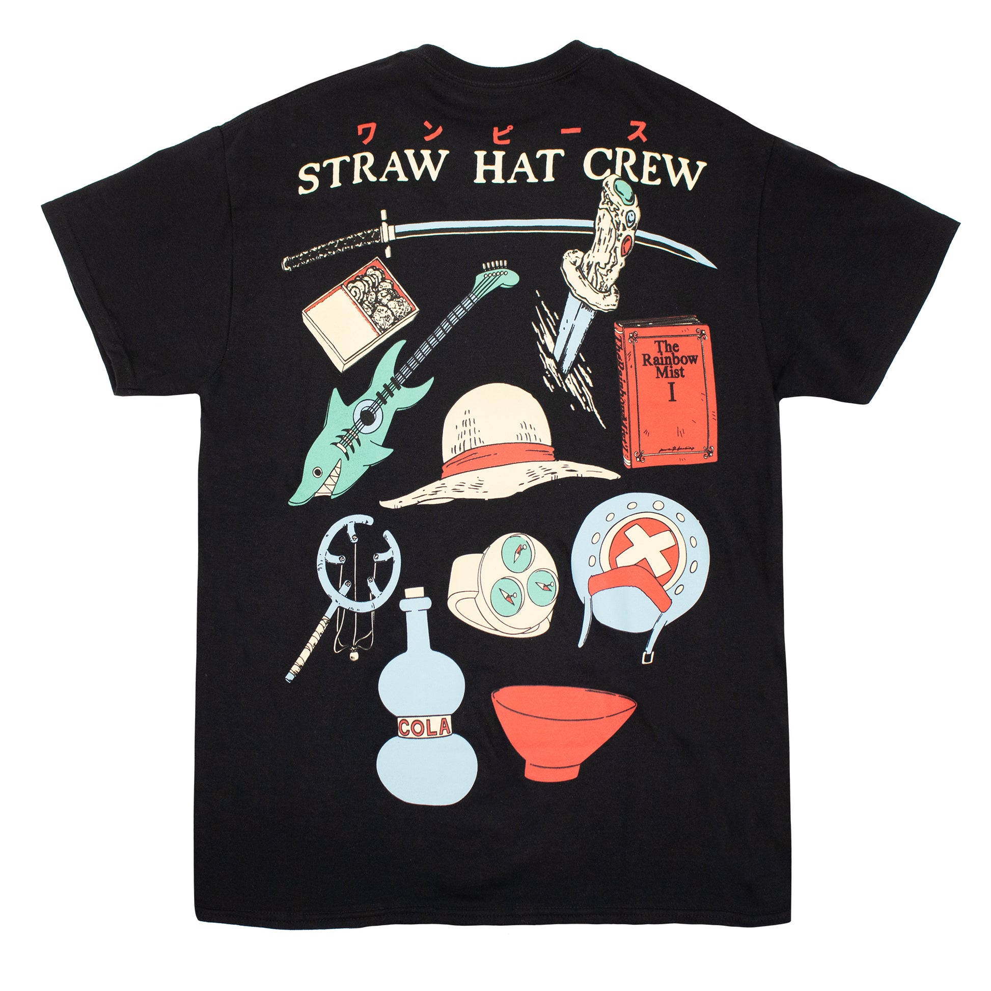 Back of shirt
