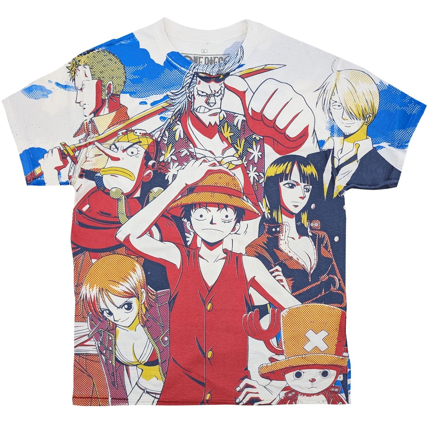 One Piece Straw Hat Crew All-Over Print T-Shirt