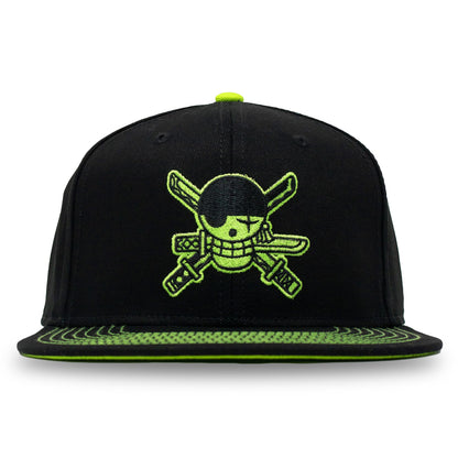 One Piece Zoro Jolly Roger Snapback Hat