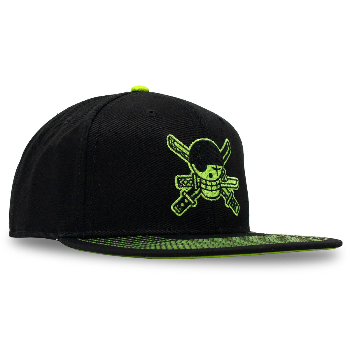 One Piece Zoro Jolly Roger Snapback Hat