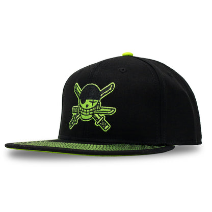 One Piece Zoro Jolly Roger Snapback Hat