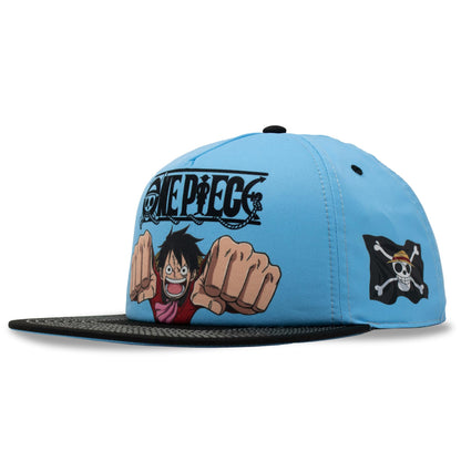 One Piece Monkey D. Luffy & Logo Snapback Hat