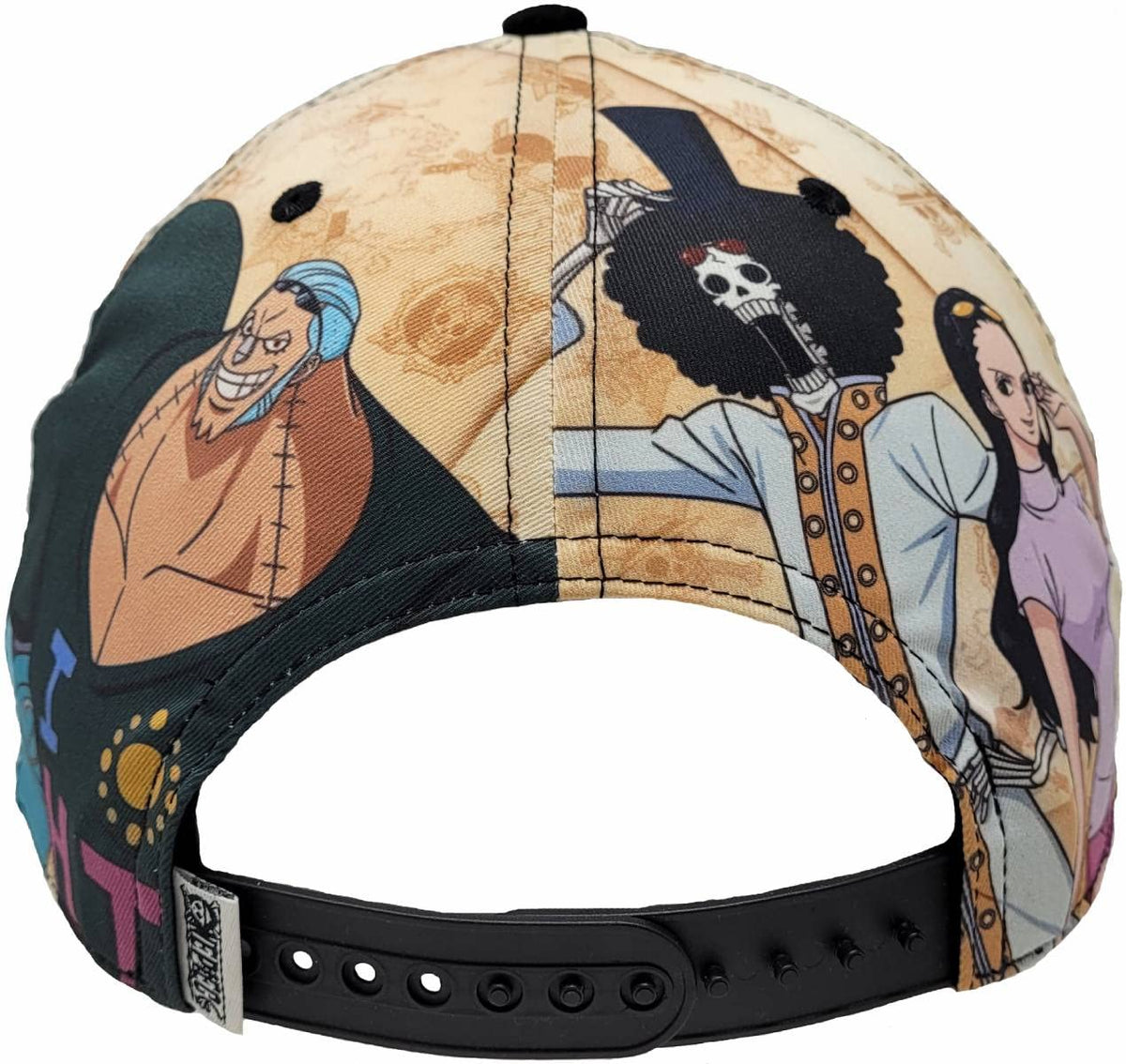 One Piece Straw Hat Crew All-Over Print Snapback Hat