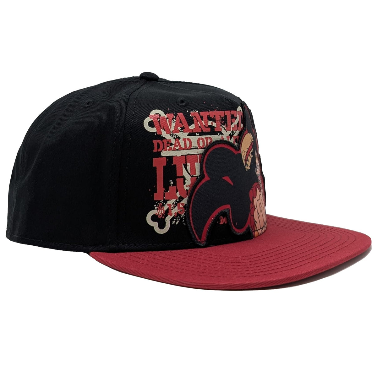 One Piece Wanted Monkey D. Luffy Snapback Hat