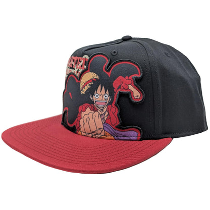 One Piece Wanted Monkey D. Luffy Snapback Hat