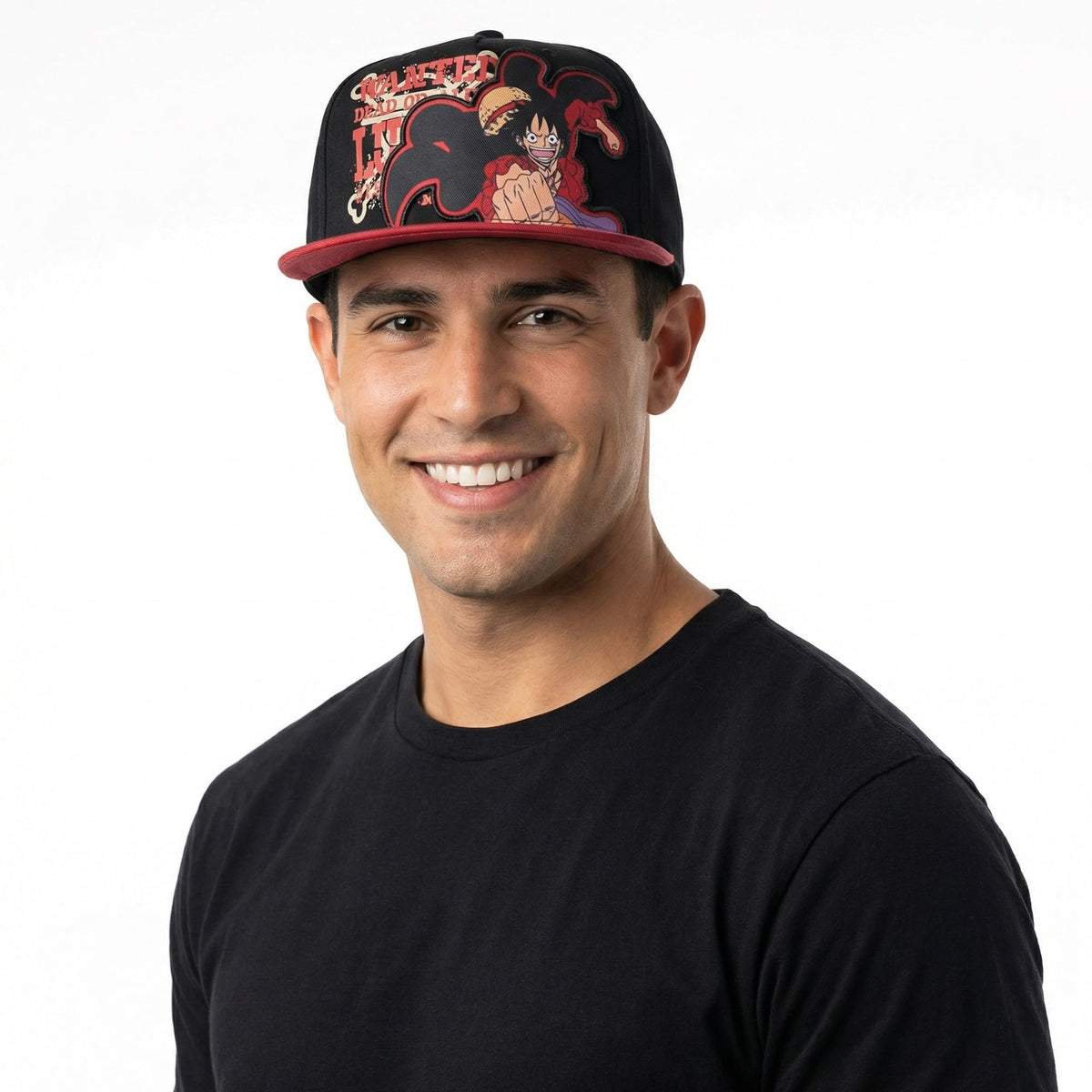 One Piece Wanted Monkey D. Luffy Snapback Hat