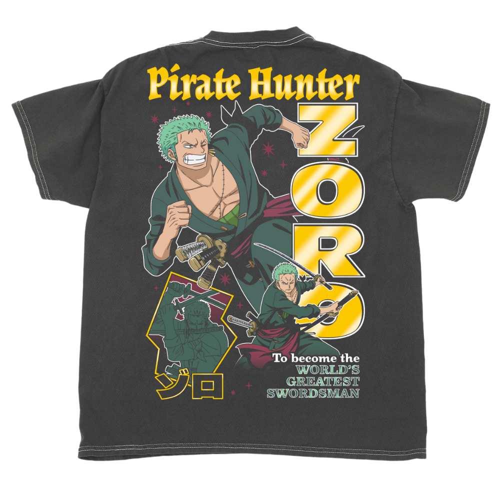 Straw Hat Crew Manga-Zine Zoro T-Shirt