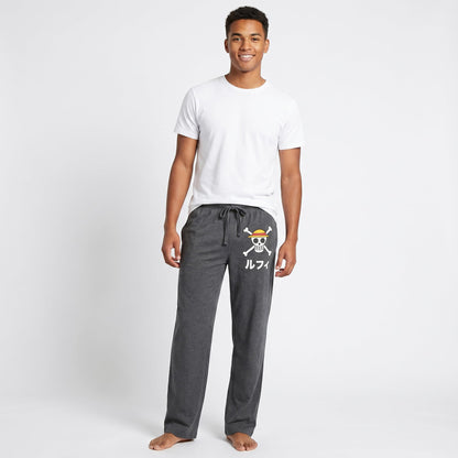 One Piece Straw Hat Pirate Jolly Roger Lounge Pants
