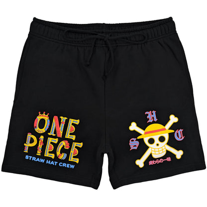 One Piece Straw Hat Crew Jolly Roger Lounge Shorts