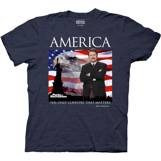 Parks And Recreation America The Only Country That Matters T-Shirt