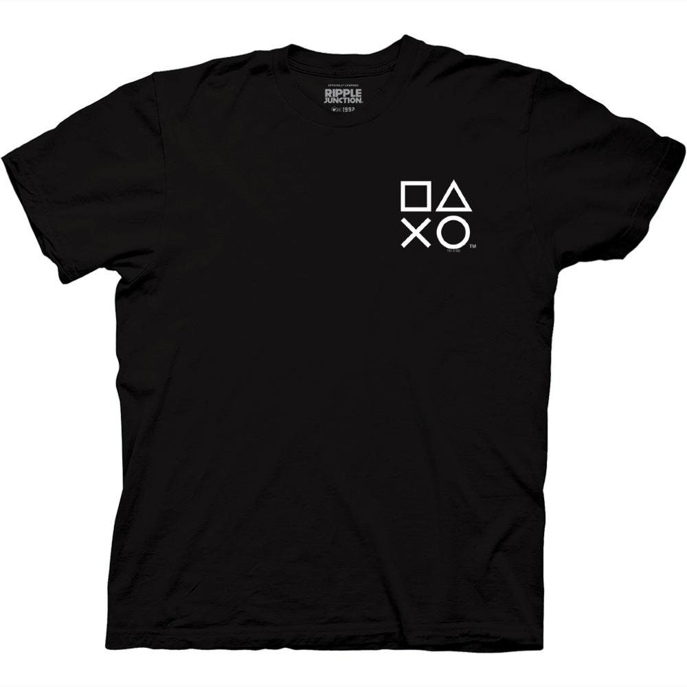Front of shirt