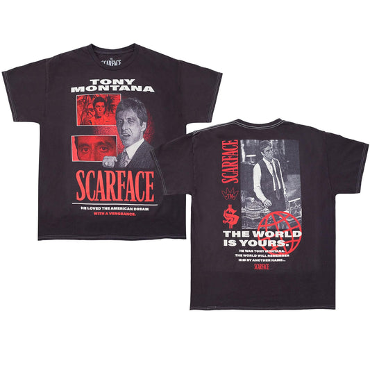 Scarface Tony Montana The World is Yours T-Shirt