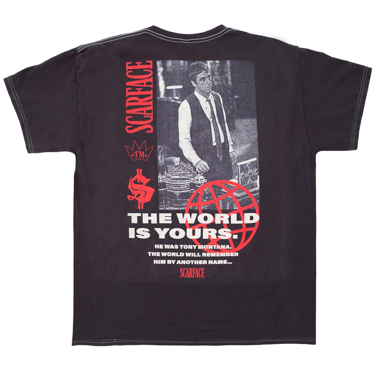 Scarface Tony Montana The World is Yours T-Shirt